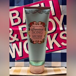 NEW B&BW Sweetest Song ultimate hydration Body Cream 8 oz